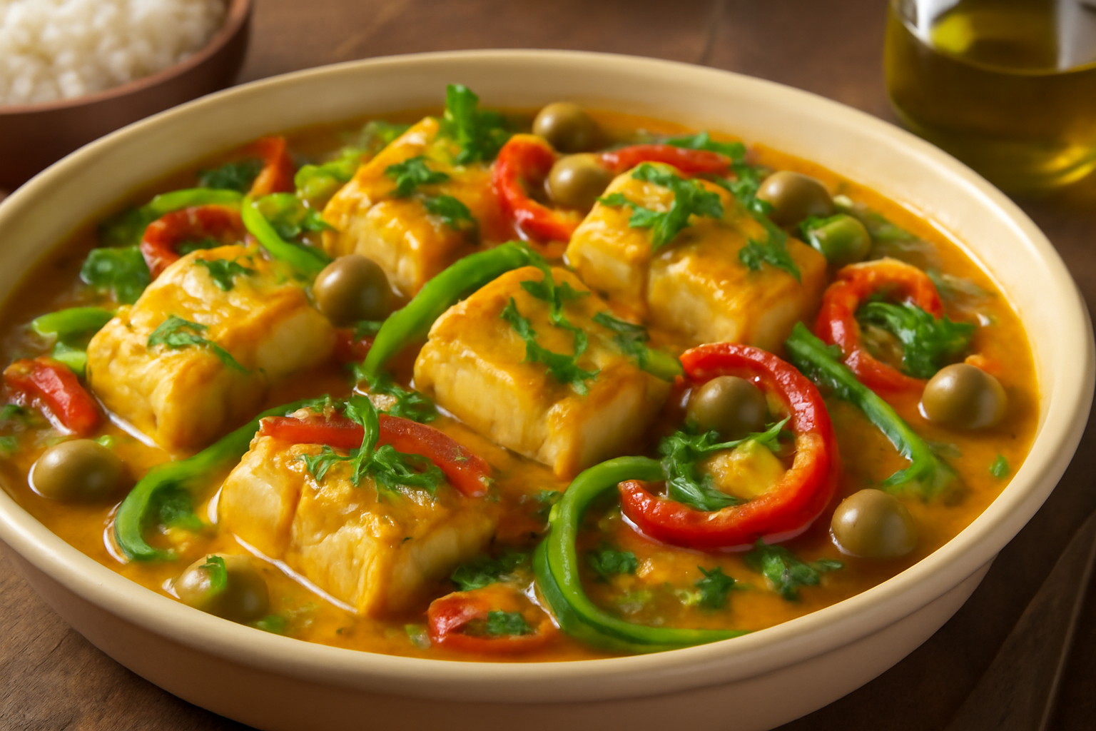 Bacalhau à Baiana
