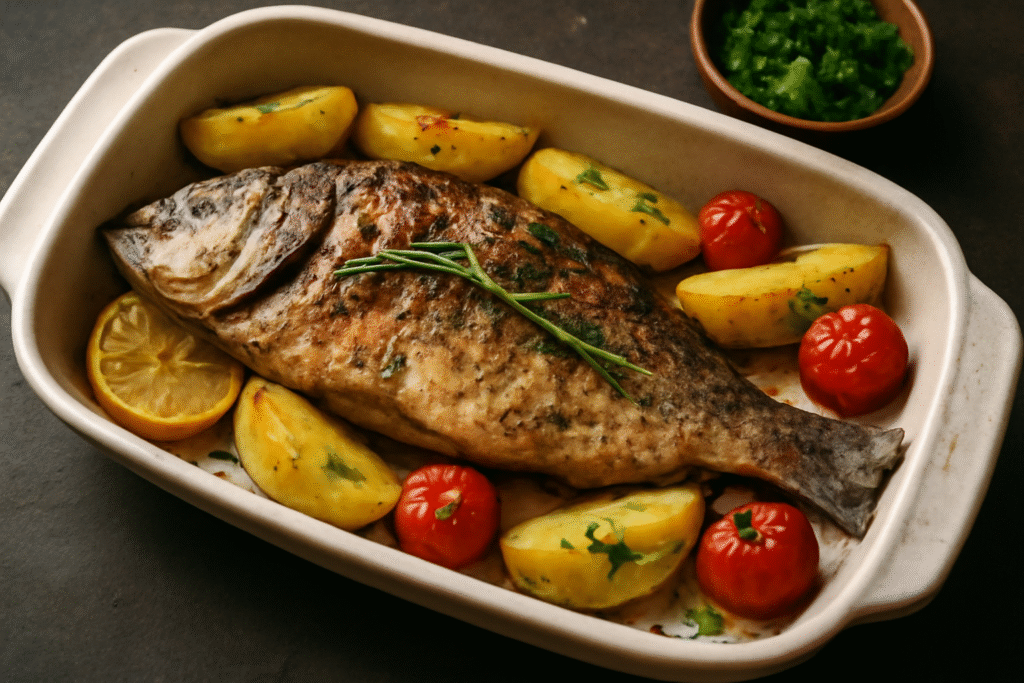 Peixe assado